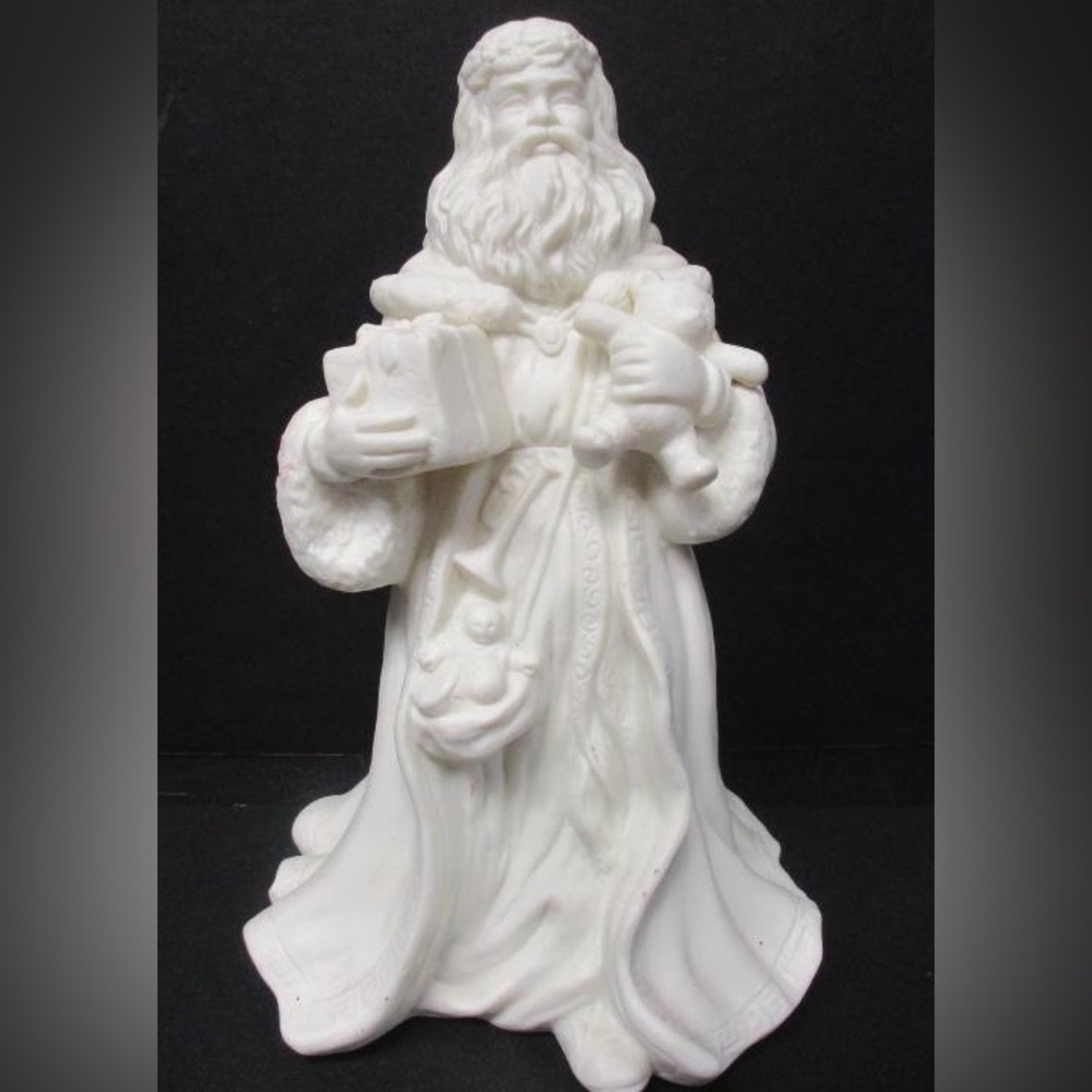 Centurion Old World Santa BisquePorcelain Figurine